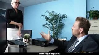 Hardcore sex in the office 14