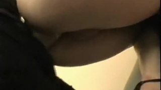 Cute pierced blonde sucking cock and gets fucked anal